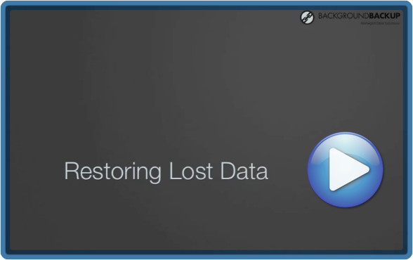 Restoring Lost Data